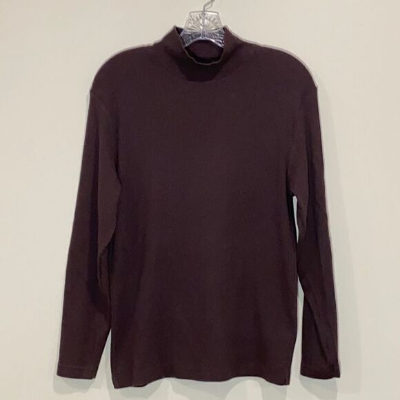 Kim Rogers Sport Turtleneck Long Sleeve Top. Size Medium - Picture 1 of 3